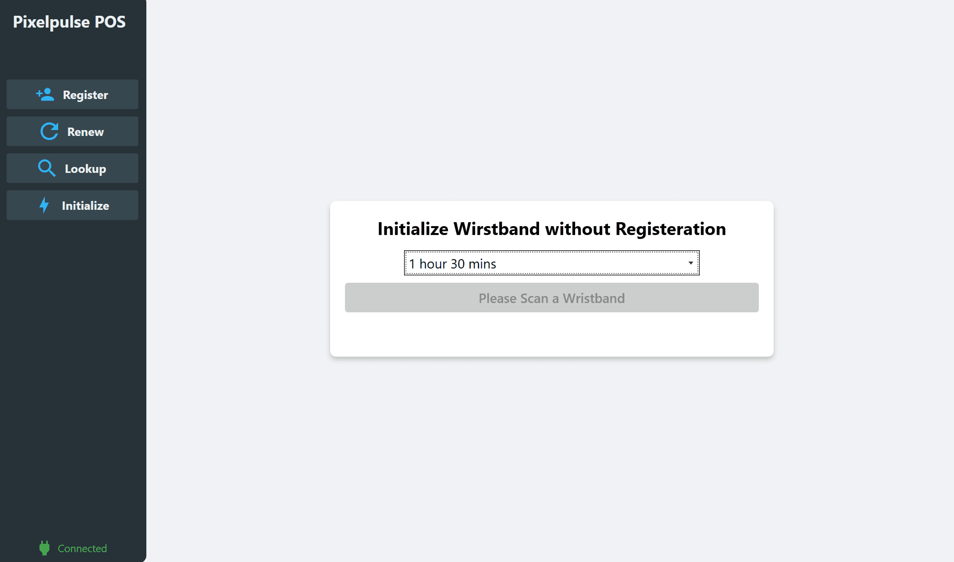 Pos Initialize Process 1