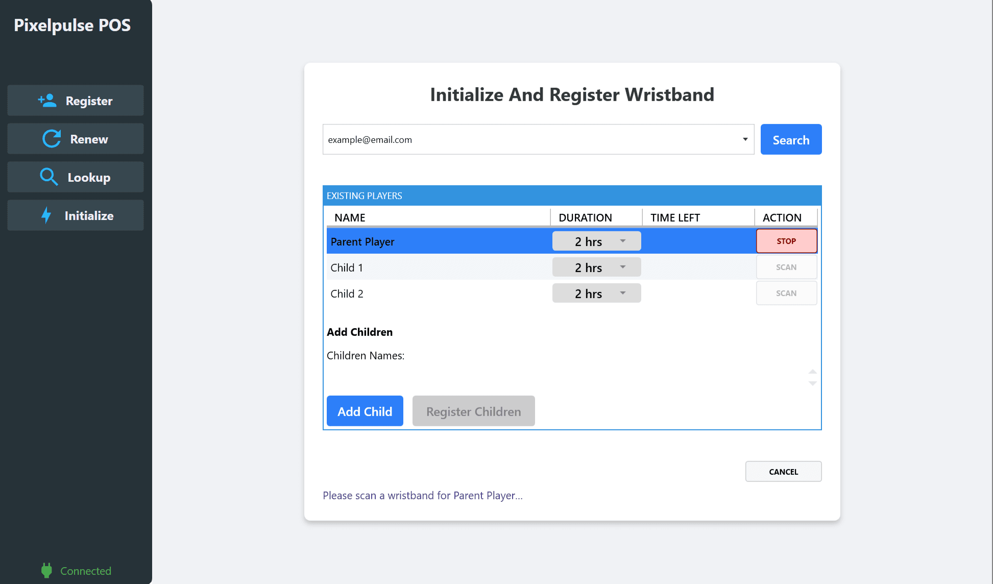 Register Process New Player 3